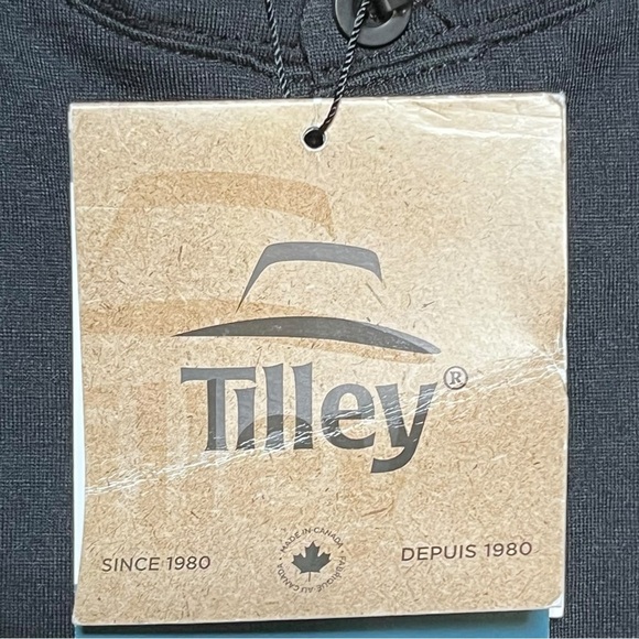 Tilley Wanderer Collection Shirt Rockies Henley Short Sleeve Blk Size Med BLRH1 - Picture 7 of 16